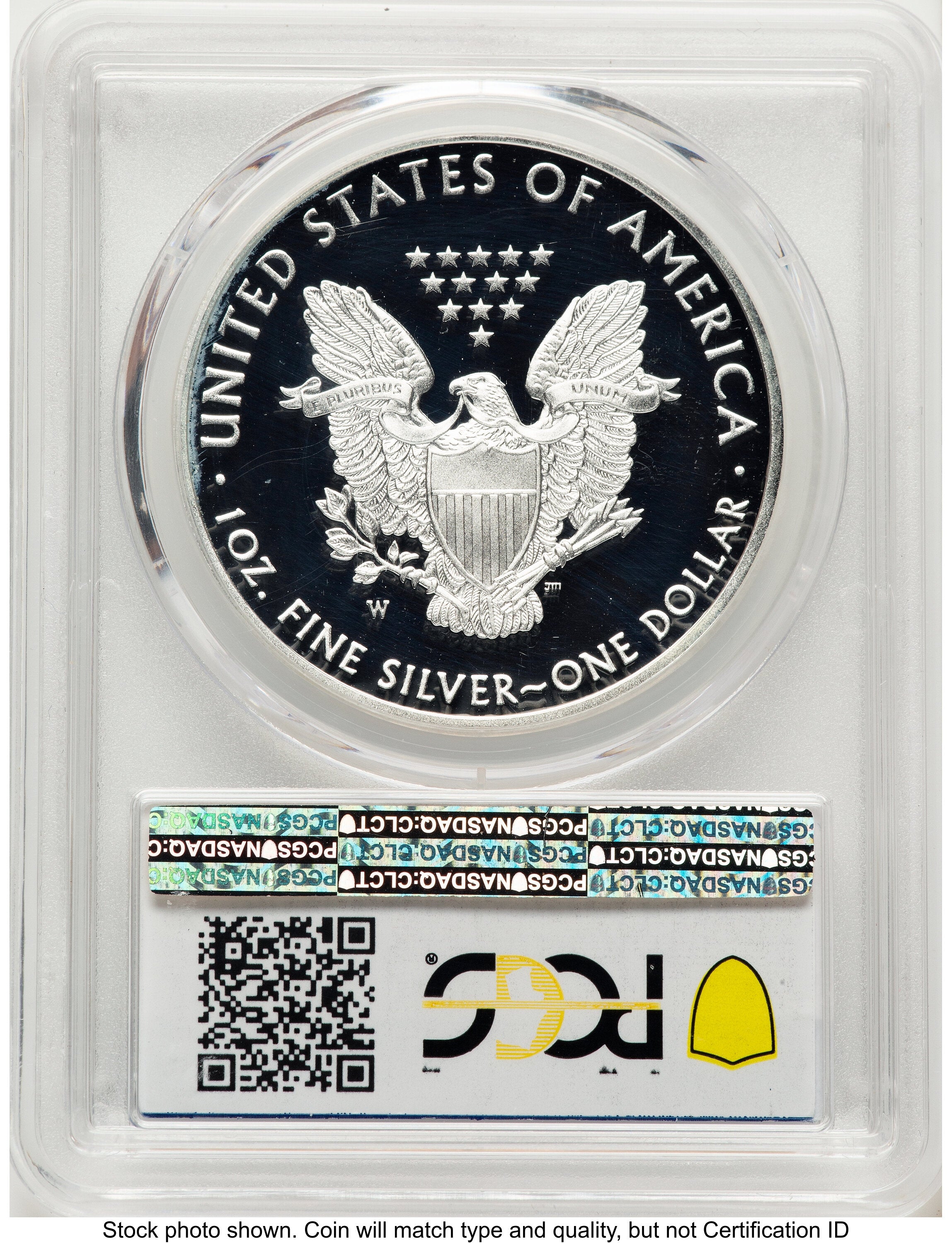 2016-W Proof Silver Eagle 1 oz WP Mint Hoard Struck at West Point Label PCGS PR70