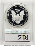 2017-S Proof Silver Eagle Congratulations Set 1 oz FS Congratulations Set Label Denver PCGS PR70