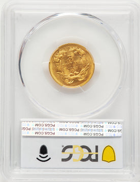 1878 $3 Three Dollar Gold Pieces PCGS MS64