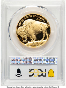 2006-W Proof Gold Buffalo 1 oz Blue Gradient PCGS PR70