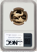 2015-W Proof Gold Eagle 1/2 oz Kenneth Bressett Red Book NGC PF70