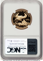 2017-W Proof Gold Eagle 1/2 oz Kenneth Bressett Red Book NGC PF70