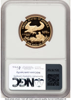 2018-W Proof Gold Eagle 1/2 oz Kenneth Bressett Red Book NGC PF70