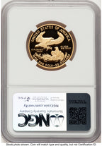 2010-W Proof Gold Eagle 1/2 oz ER Kenneth Bressett Red Book NGC PF70