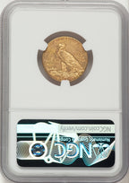 1911-D $5 Indian Half Eagle NGC MS61