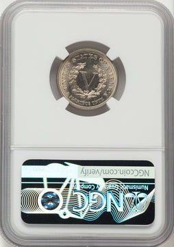 1883 5C NO CENTS Liberty Nickel NGC MS67