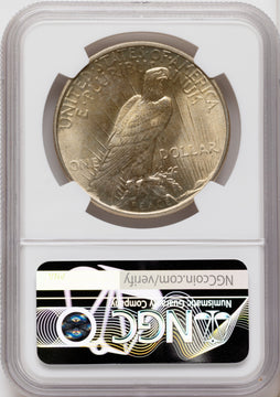 1934 Peace Dollar NGC MS66