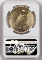 1934 Peace Dollar NGC MS66