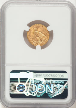 1913 $2.50 Indian Quarter Eagle NGC MS65