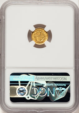 1852-O G$1 Gold Dollar NGC AU58