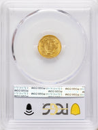 1854 G$1 Type Two Gold Dollar PCGS MS63