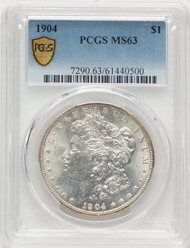1904 Morgan Dollar PCGS MS63