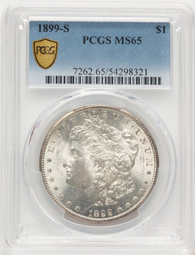 1899-S Morgan Dollar PCGS MS65