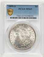 1899-S Morgan Dollar PCGS MS65