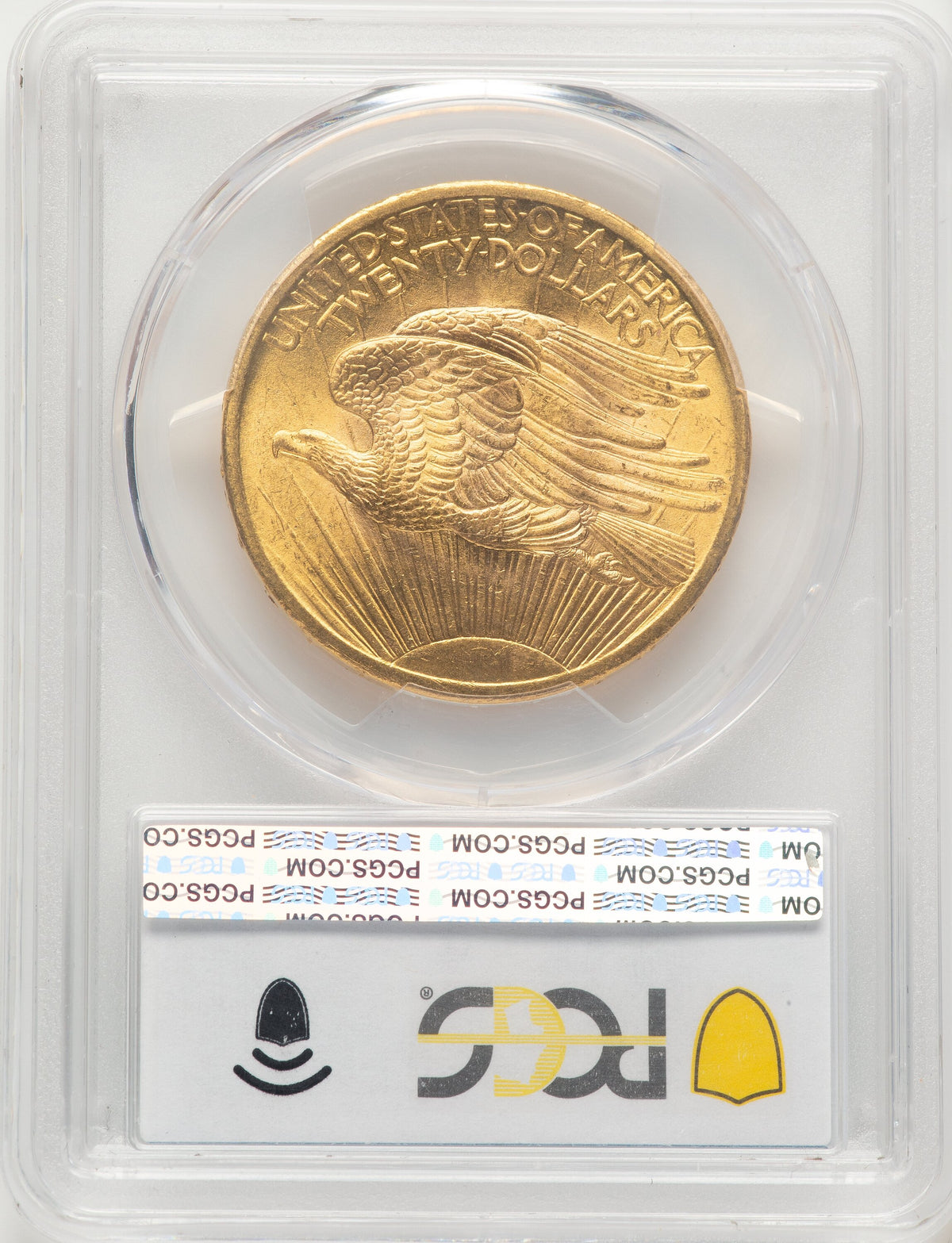 1907 $20 Saint Saint-Gaudens Double Eagle PCGS MS66