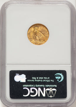 1926 $2.50 Indian Quarter Eagle NGC MS65