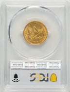 1854 $5 Liberty Half Eagle PCGS AU55