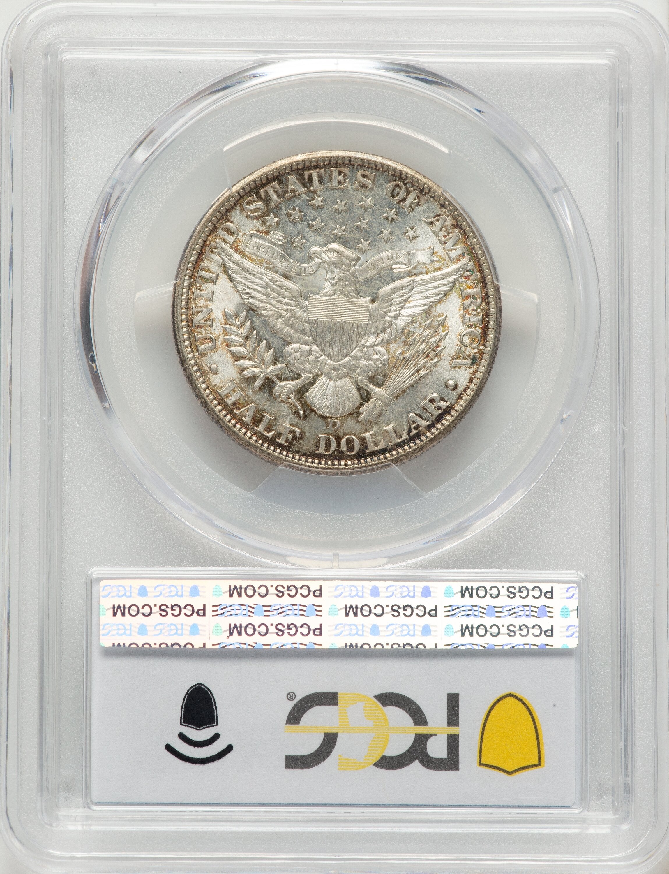 1907-D 50C Barber Half Dollar PCGS MS65