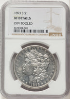 1893-S Morgan Dollar Details NGC XF40