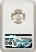 1945-D 10C FB Mercury Dime NGC MS68