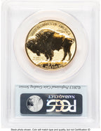 2013-W Reverse Proof Gold Buffalo 1 oz Black Diamond Bison Label PCGS PR70