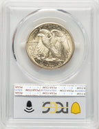 1945-D 50C Walking Liberty Half Dollar PCGS MS67