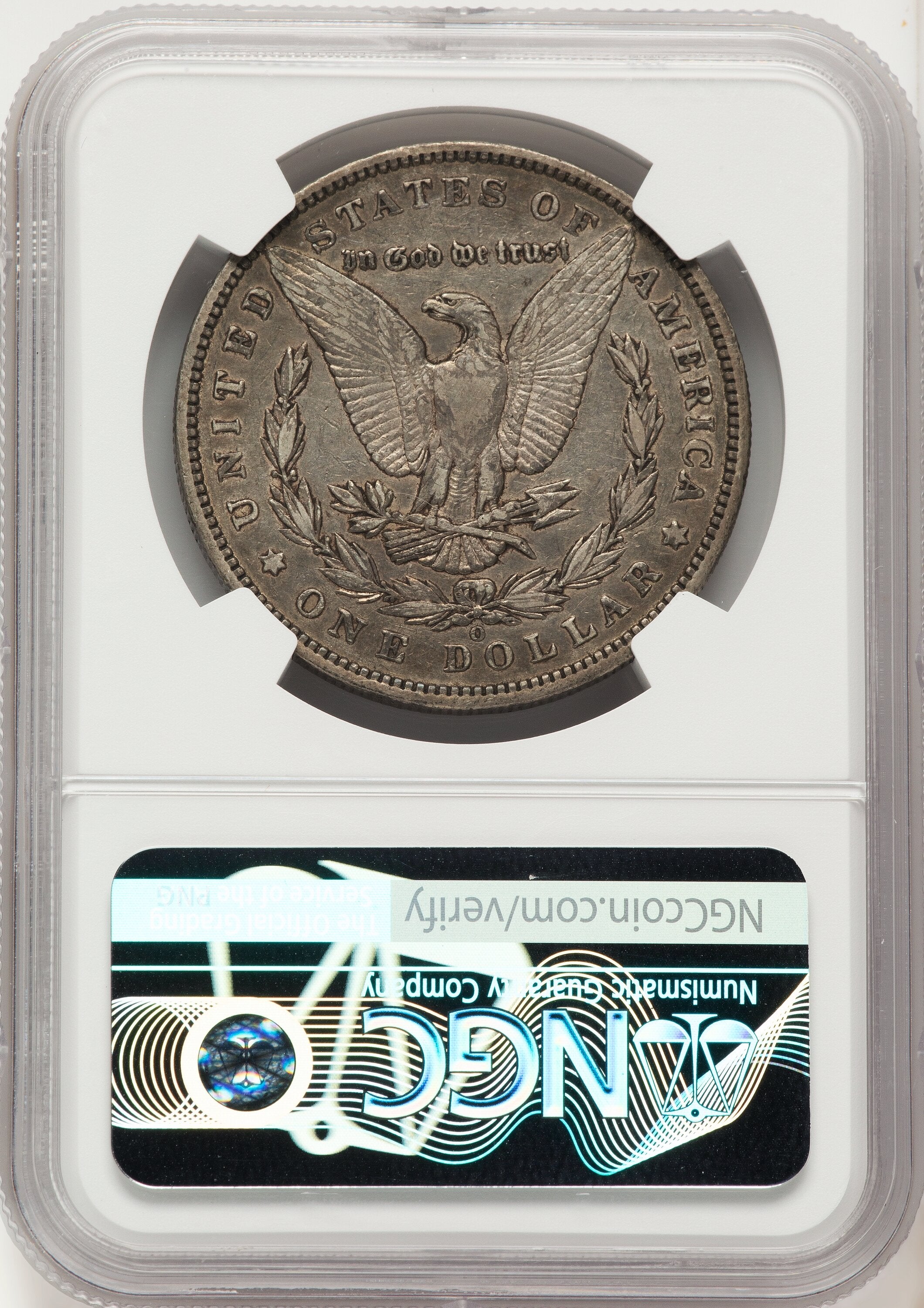 1895-O Morgan Dollar NGC XF40