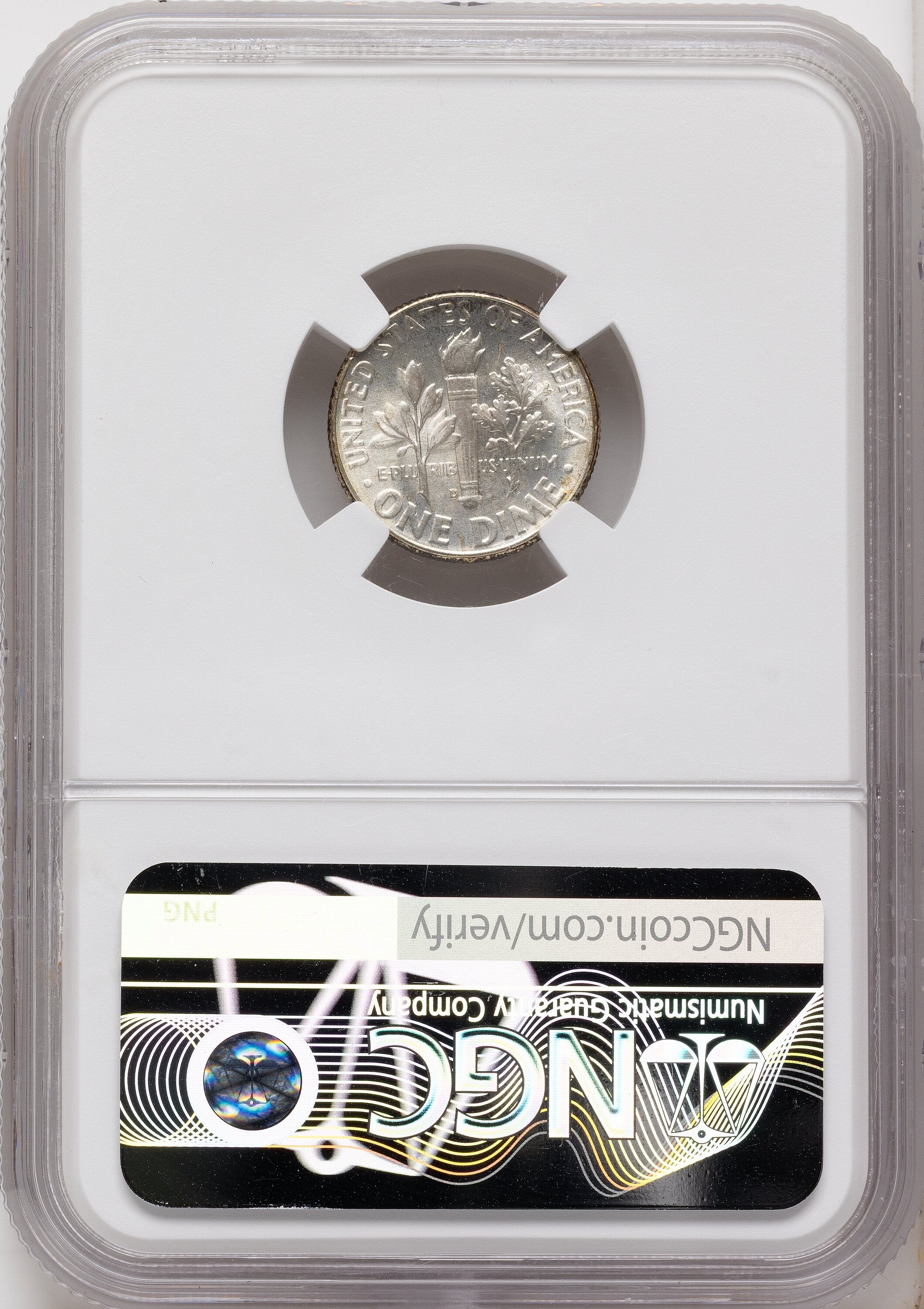 1960-D 10C FB Roosevelt Dime NGC MS67+