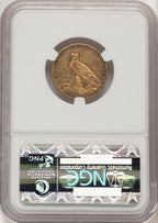 1911-D $5 Indian Half Eagle NGC AU50