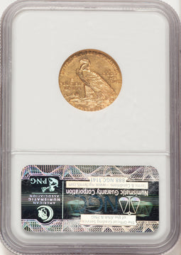 1916-S $5 Indian Half Eagle NGC AU55