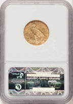 1916-S $5 Indian Half Eagle NGC AU55