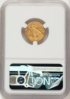 1911 $2.50 Indian Quarter Eagle NGC MS63