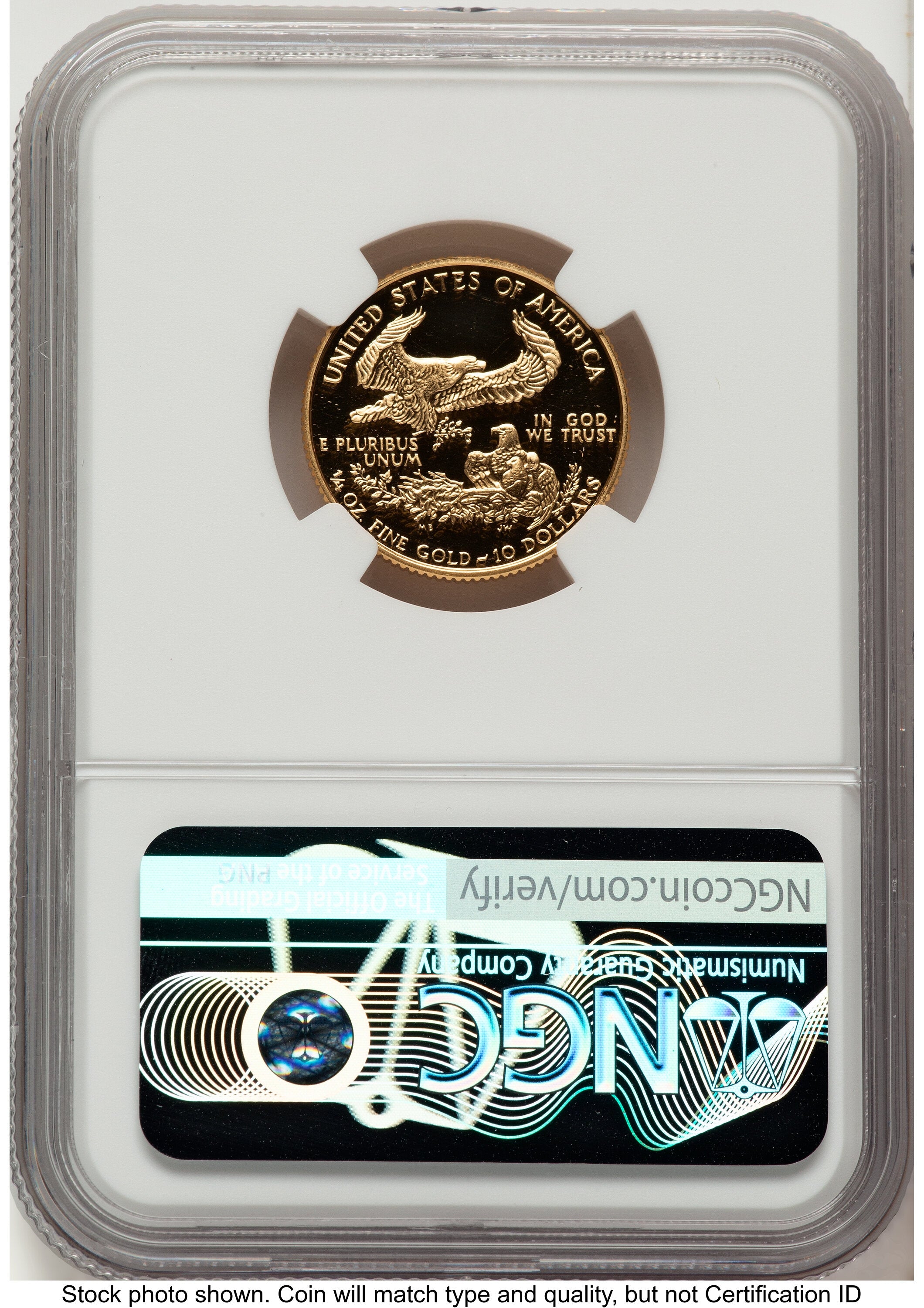 1993-P Proof Gold Eagle 1/4 oz Red Book NGC PF70