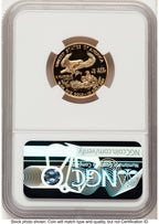 2001-W Proof Gold Eagle 1/4 oz Red Book NGC PF70