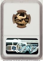 2005-W Proof Gold Eagle 1/4 oz Red Book NGC PF70