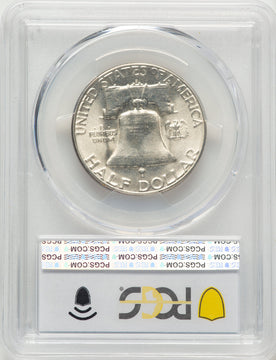1954-S 50C FL Franklin Half Dollar PCGS MS66