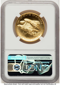 2015-W G$100 American Liberty High Relief PL ER Mike Castle NGC MS70