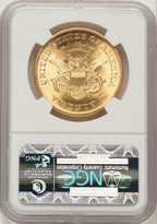 1865 $20 Liberty Double Eagle NGC MS63