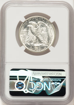 1936-S 50C Walking Liberty Half Dollar NGC MS66