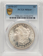 1879-CC Morgan Dollar PCGS MS64+