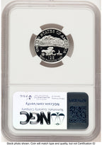 2002-W Proof Platinum Eagle 1/4 oz Brown Label NGC PF70