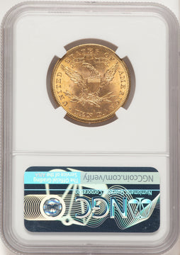 1901 $10 Liberty Eagle NGC MS64+