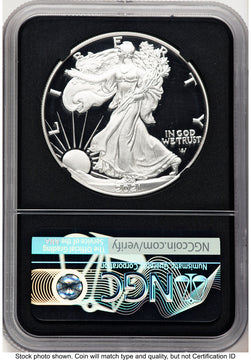 2021-S TY2 Proof Silver Eagle 1 oz FDI Miles Standish NGC PF70