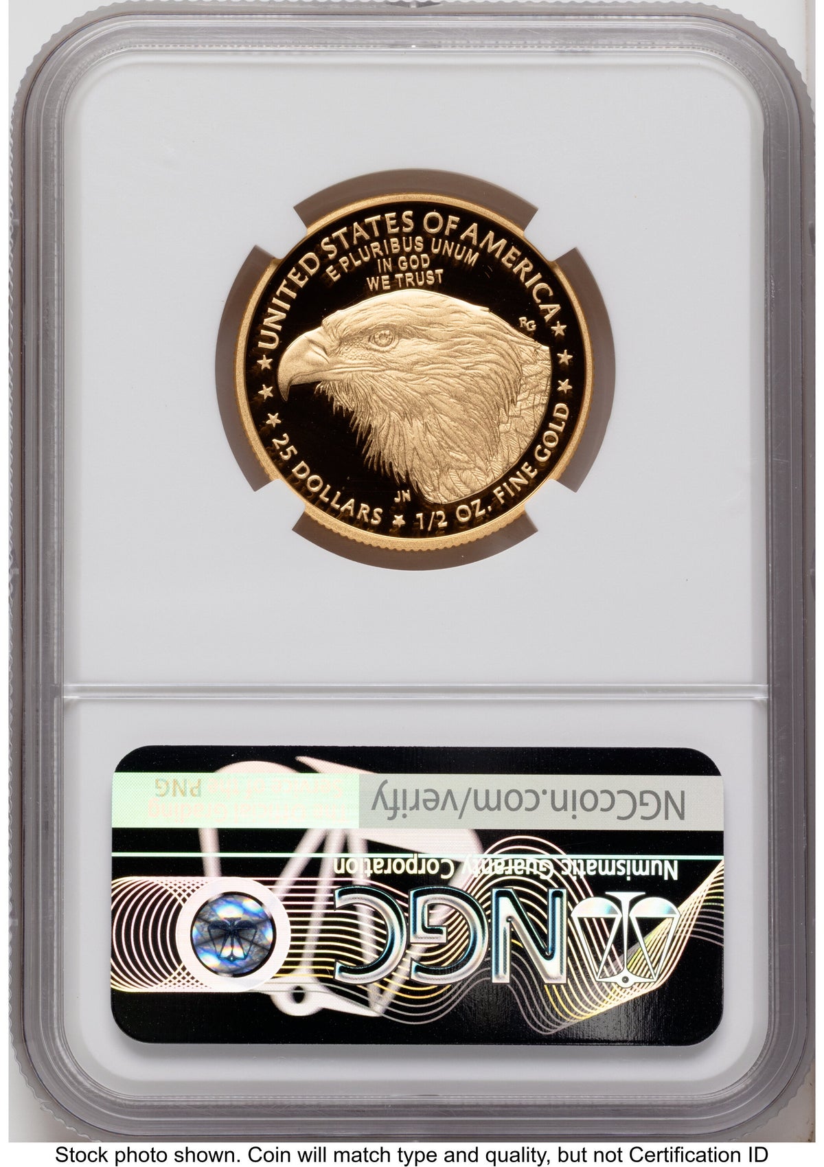 2023-W Proof Gold Eagle 1/2 oz NGC PF70 Ed Moy