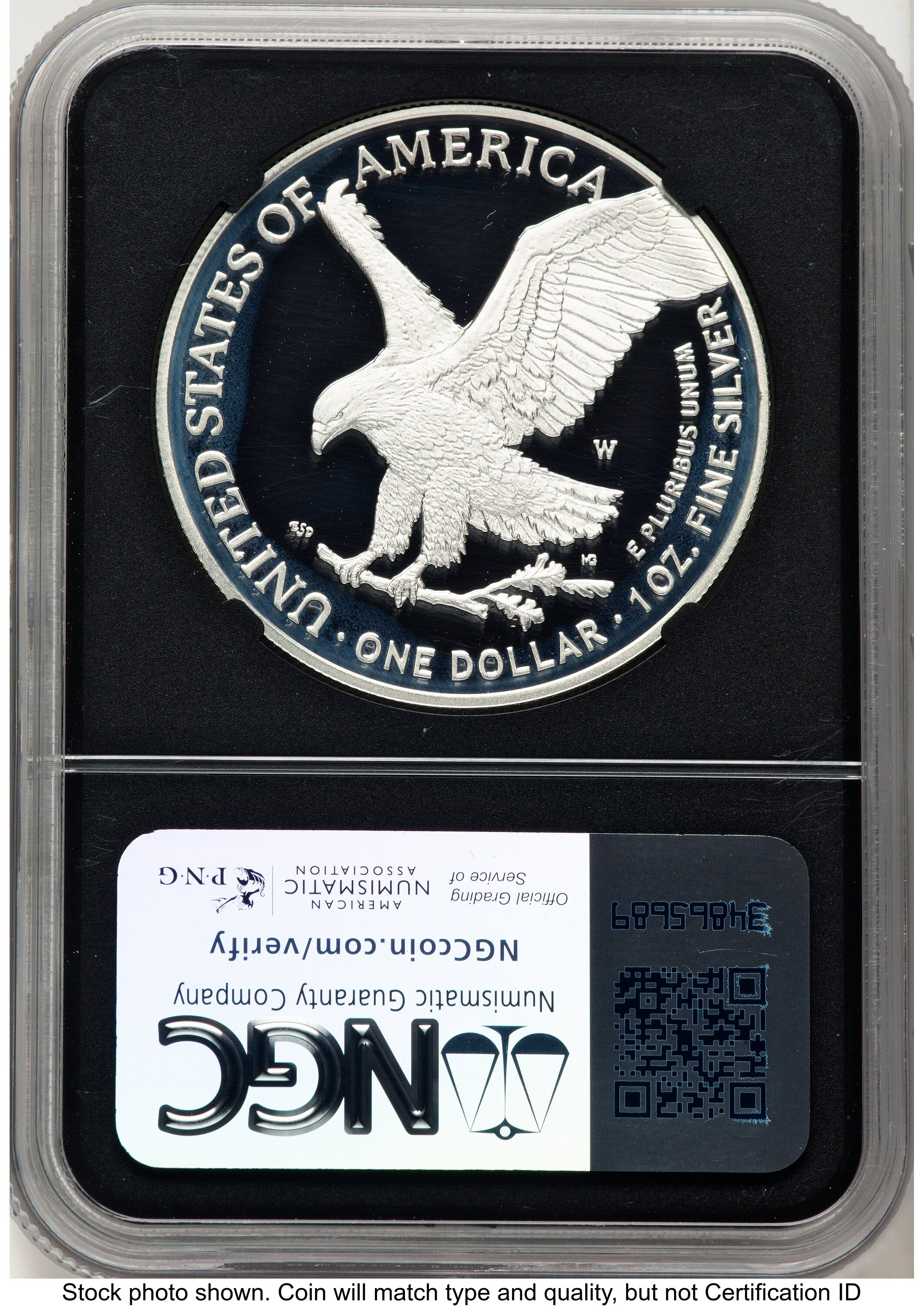 2025-W Proof Silver Eagle 1 oz ER /David J Ryder Mint Director's Series NGC PF70 Ed Moy