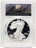 2025-W Proof Silver Eagle 1 oz FDI David Hall PCGS PR70