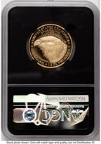 2021-W Type 2 Proof Gold Eagle 1/2 oz FDI Jennie Eagle Flag NGC PF70 Norris