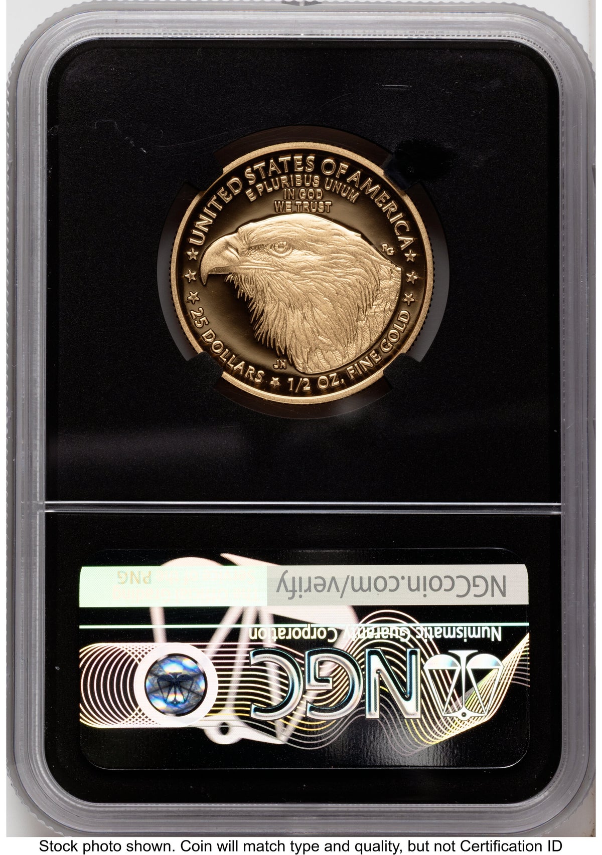 2021-W Type 2 Proof Gold Eagle 1/2 oz FDI Jennie Eagle Flag NGC PF70 Norris
