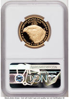 2022-W Proof Gold Eagle 1/2 oz FDI Mike Castle NGC PF70