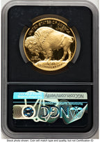 2023-W Proof Gold Buffalo 1 oz ER Blue NGC PF70